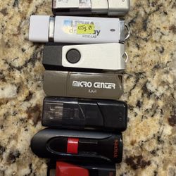 Various Flash Drives USB-A Bundle (380gb Total) 