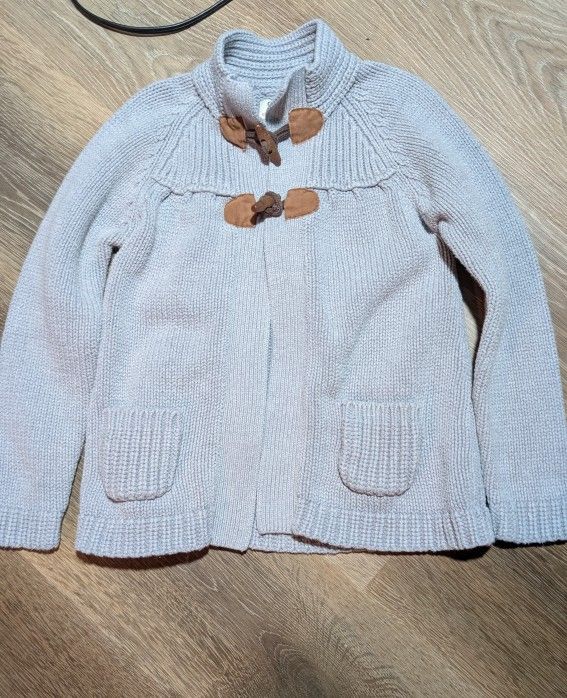 Cute Cardigan with Toggle Buttons Size 6