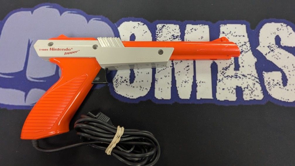 Nintendo Zapper Light Gun Orange