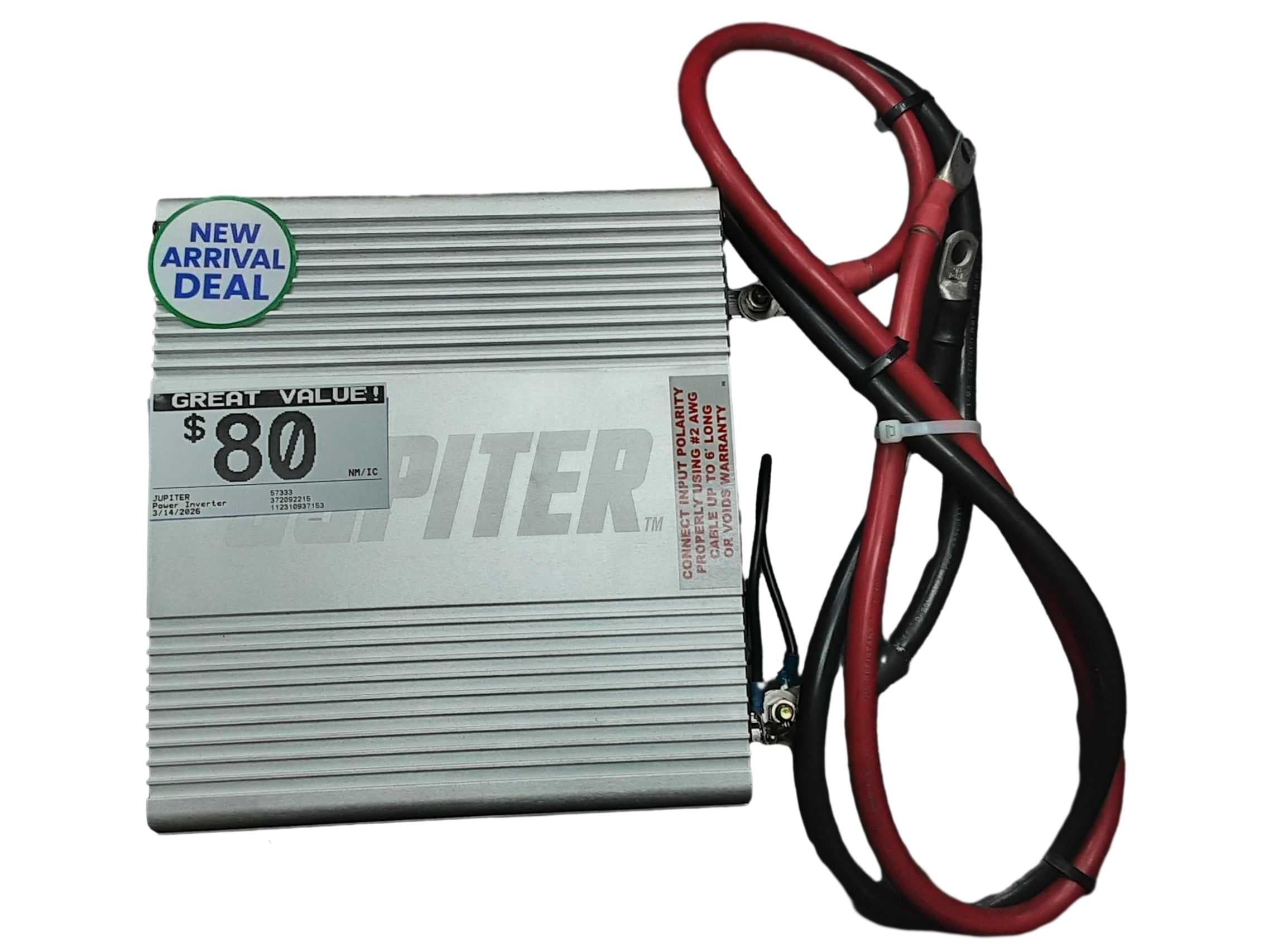 Jupiter 57333 Gray Power Inverter