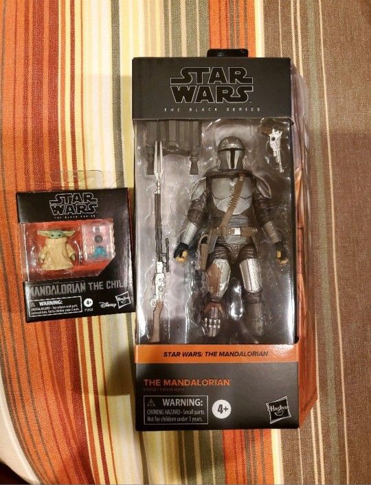 Star Wars Black Series The Mandalorian and The Child Grogu Set of