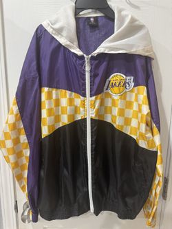 NBA Laker’s Vintage Style Windbreaker