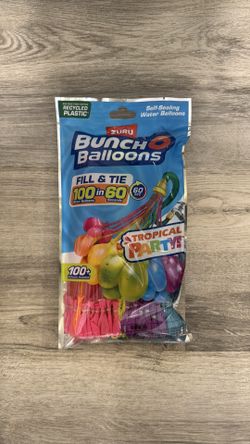 Self sealing water balloons
