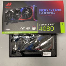 🚀 ASUS ROG Strix GeForce RTX 4080 16GB OC Edition - Brand New in Box - $1,000