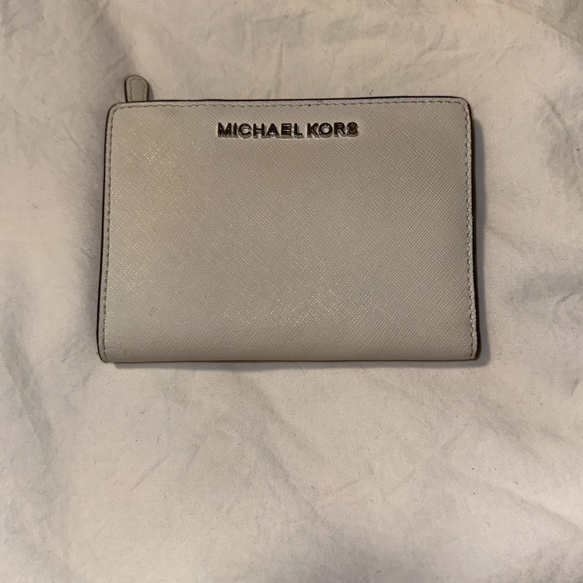 White MK Wallet