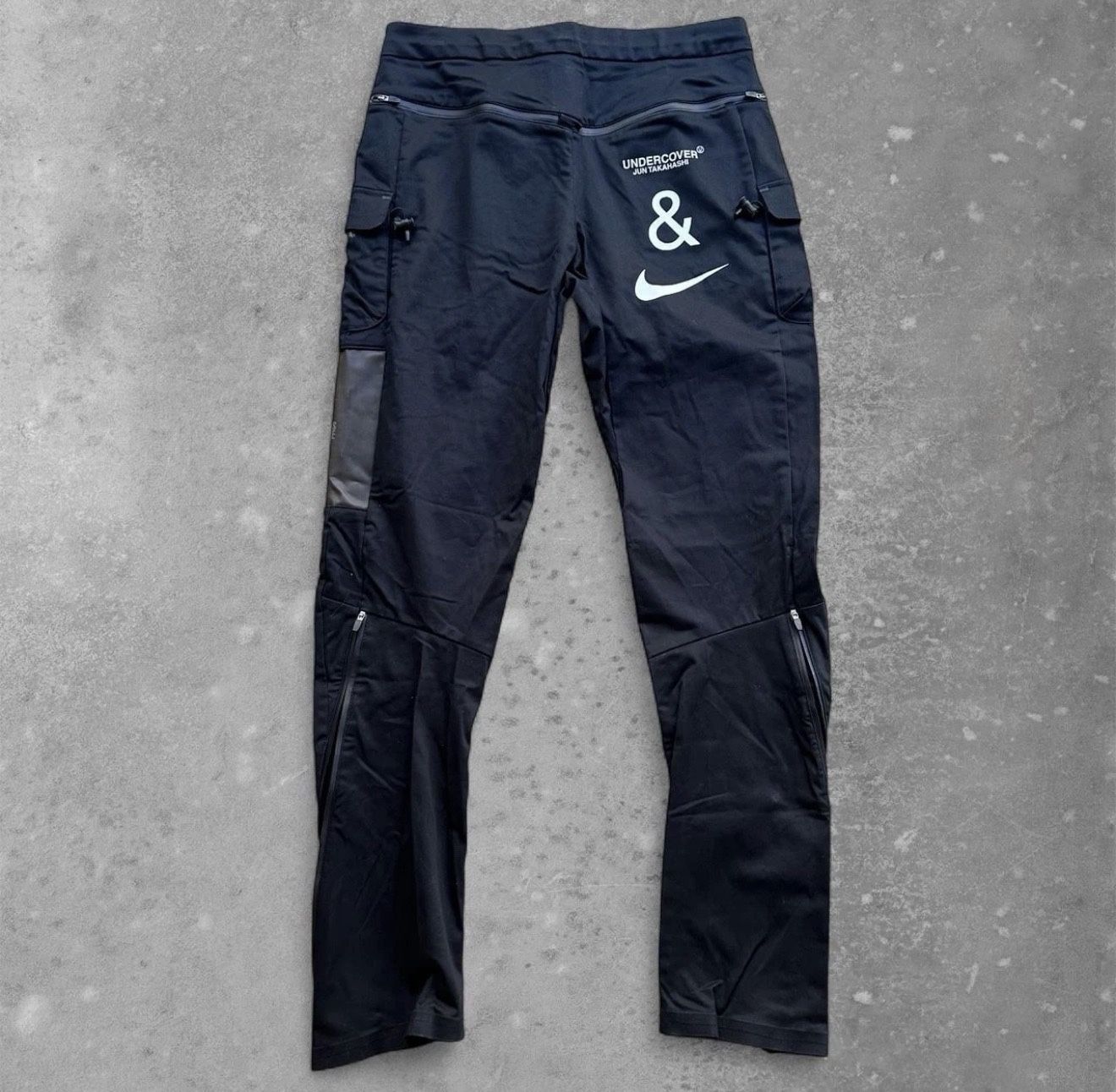 Nike & Undercover Chaos Balance By Jun Takahashi Black Pants Sz MEDIUM