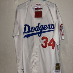Dodgers Jersey Fernando Valenzuela Xxl