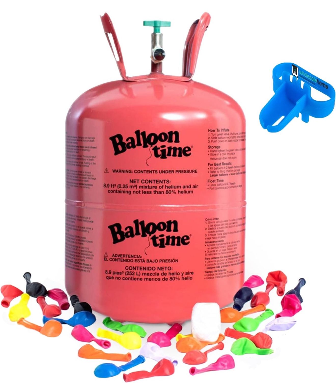 Helium tank
