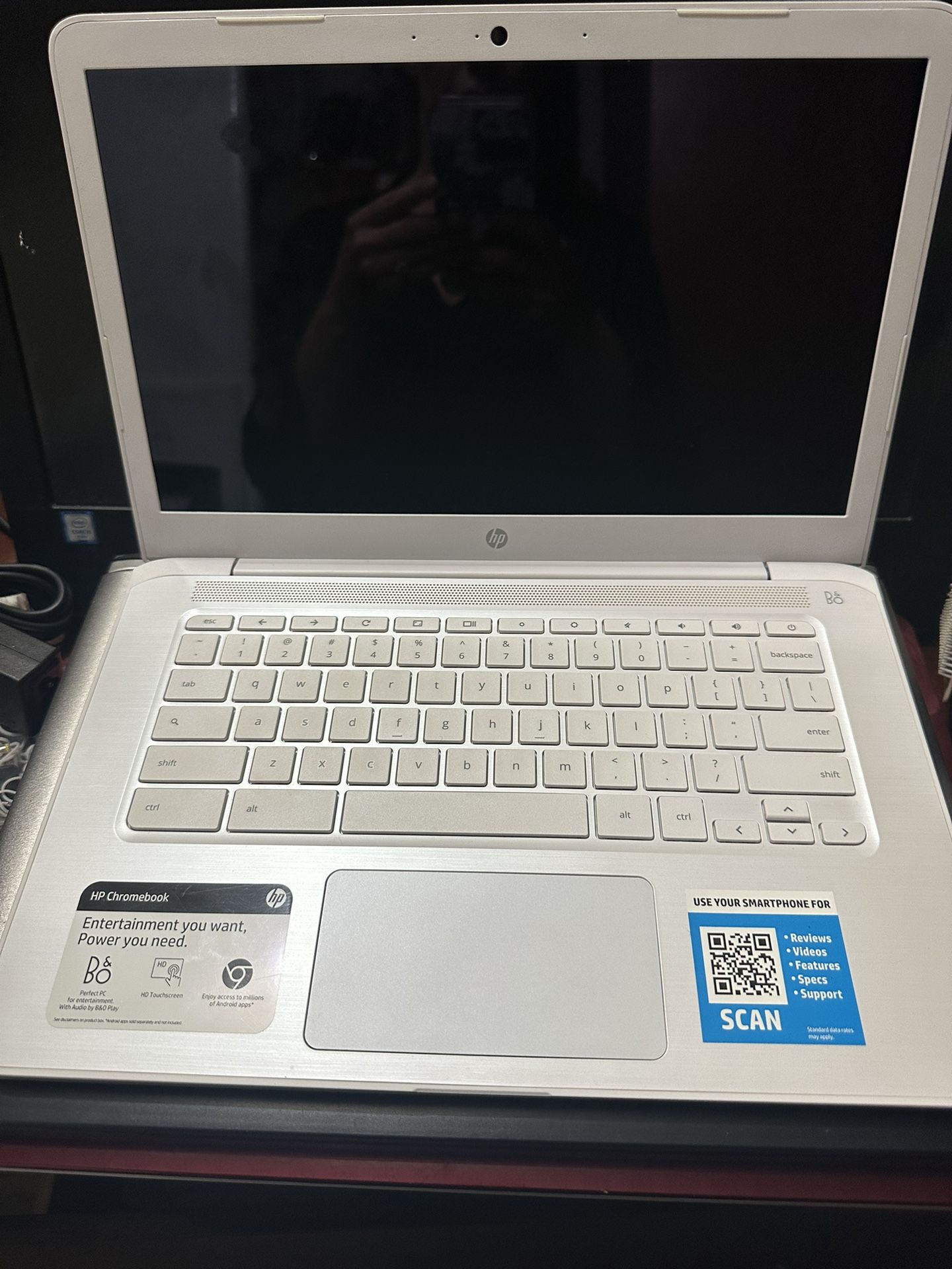 Never Used HP Chromebook White