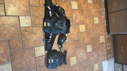 LEATT Chest Protector with Kidney Belt and Neck Brace