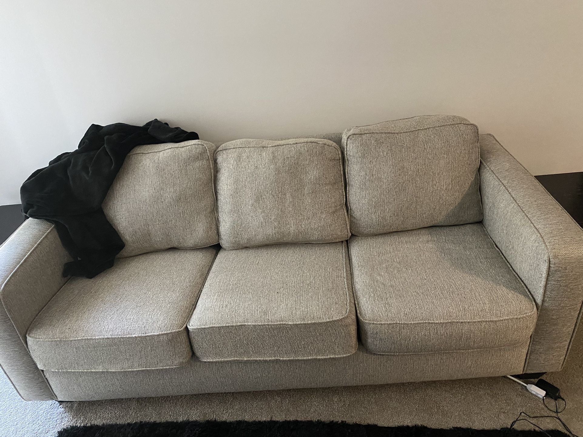 Great Grey Cloth Couch