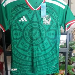 Adidas mens 2026 México home Jersey Authentic Size 2xl No Trade 