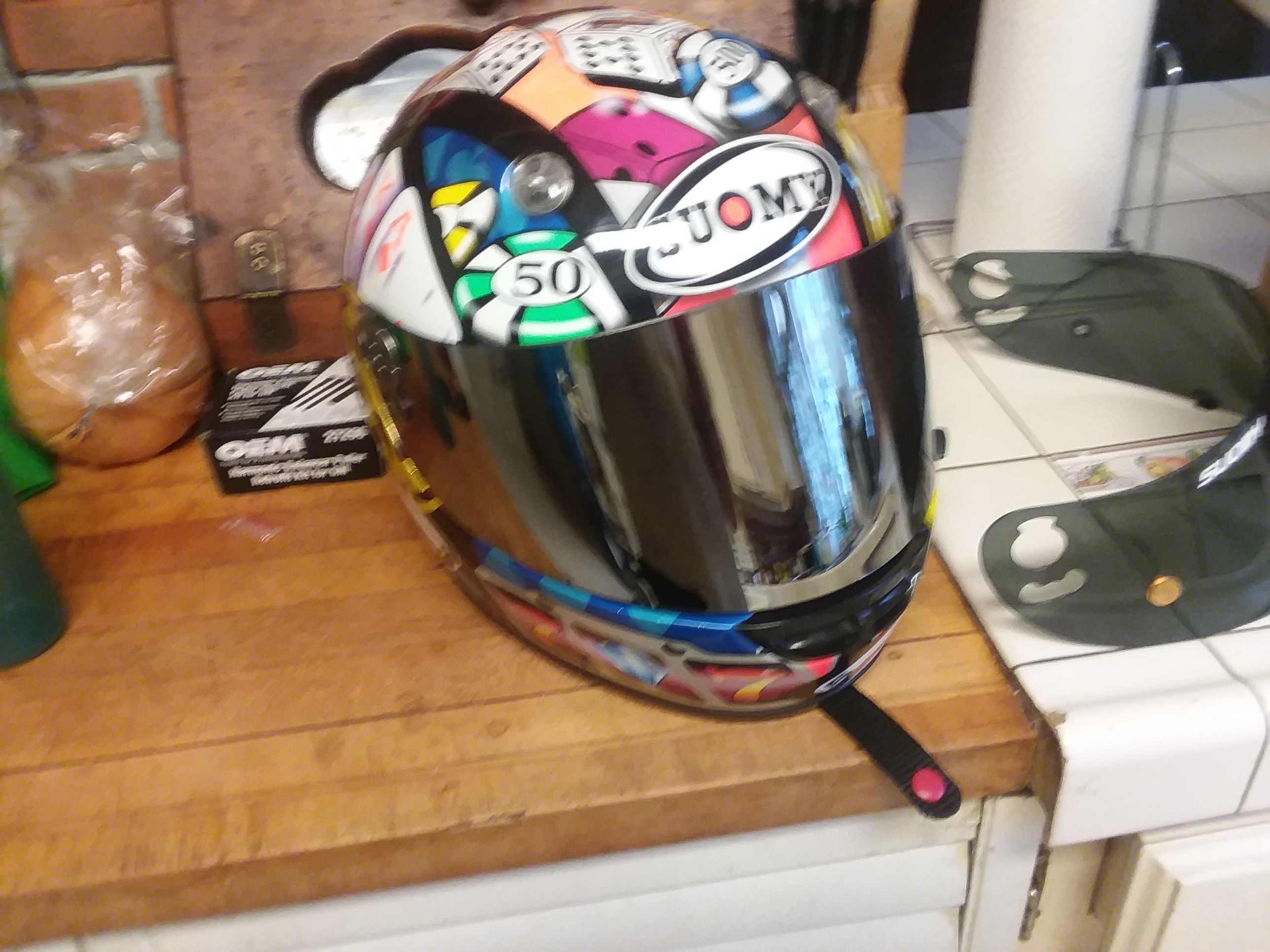 Suomy casino roulette xl helmet