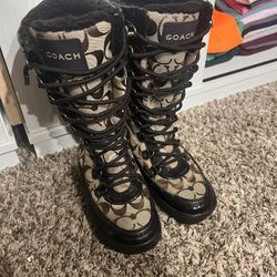Authentic Coach Winter Boots