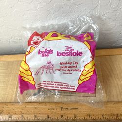 1998 McDonalds Disney Pixar A Bugs Life Rose The Spider Wind Up Happy Meal Toy