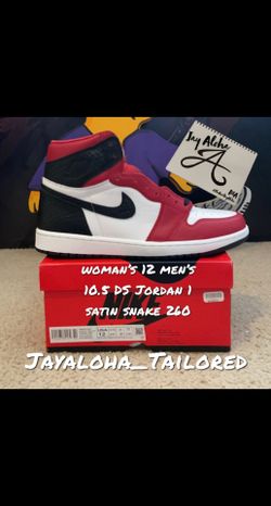 Jordan 1 Satin Snake Mens 10.5