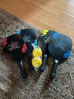 Pickleball paddles