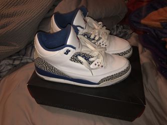 JORDAN 3 TRUE BLUE SIZE 11
