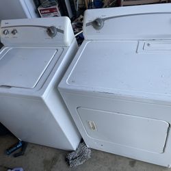 Kenmore washer and dryer