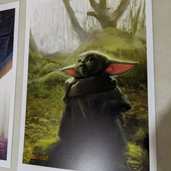 Star Wars official Disney lithographs