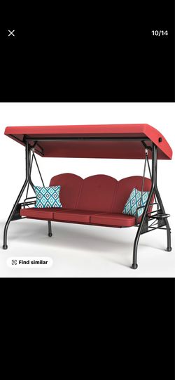 3 seat outdoor bench still in the box