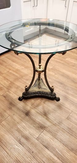 Mid-century neoclassic glass citable.....