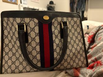 Vintage Gucci GG Supreme Boston Top Handle Bag