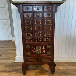 Antique Chinese Apothecary Cabinet