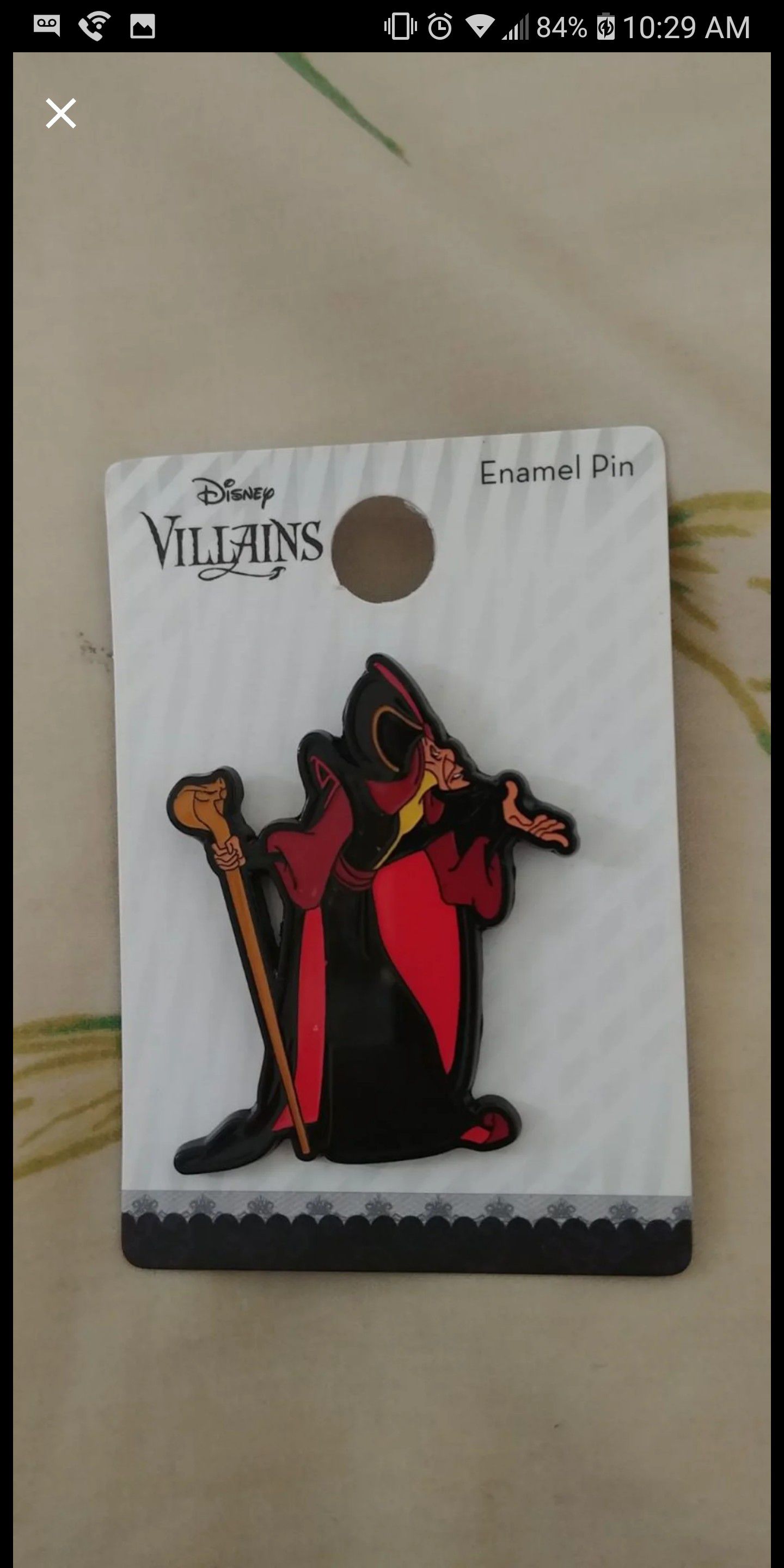 Disney Villains "Jafar" Enamel Pin