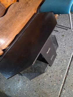 Entertainment Stand for 40 inch TV with glass top
