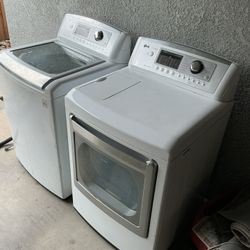 Washer And Dryer …Dryer Is FREE