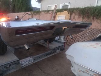 1968 Buick Skylark GS Gs400 Rear Bumper With Lights And Brackets