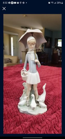 Goose GIRL Lladro Excellent Condition #4510