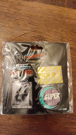 New York Comic Con 2018 Pin Collection