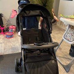 Tango Black Stroller
