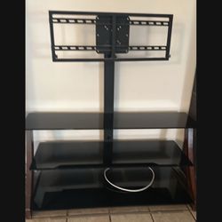Tv Stand With Shelves / From Costco / Swivel Tv Stand  