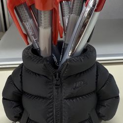 Puffer Jacket Pen/pencil Holder