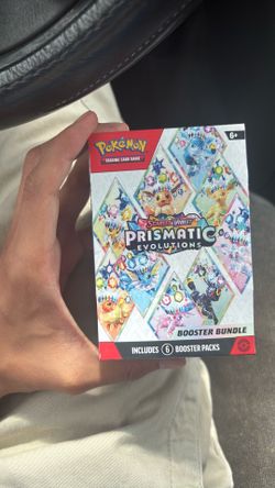 Prismatic evolutions pokemon booster box