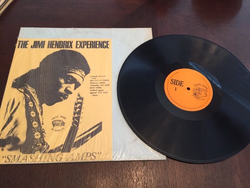 The Jimi Hendrix Experience Smashing Amps vinyl record