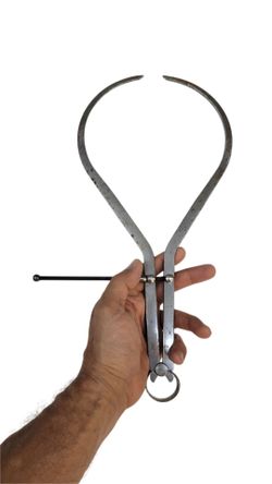 Vintage 12-inch Yankee Pattern Outside Spring Caliper Tool
