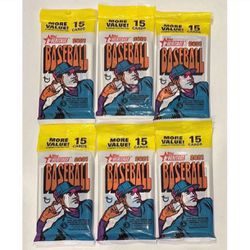 (6) 2021 Topps Heritage Baseball Value Packs MLB Cards 6-Pack Lot Fat Packs Cello Packs