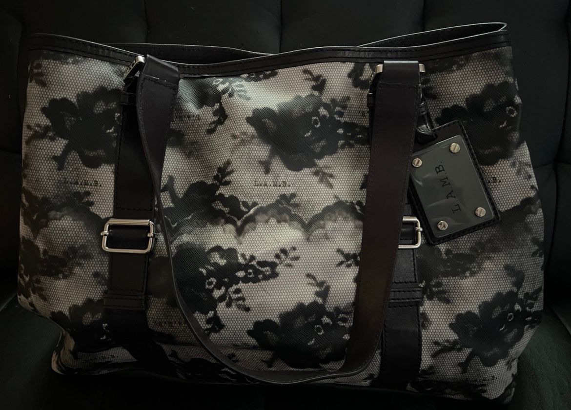 Gwen Stefani L.A.M.B. Rose Lace Large Tote Bag