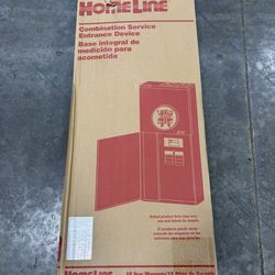 Square D Homeline 150 Amp 8-Space 16-Circuit Outdoor Ringless-Horn Overhead/Underground Main Breaker CSED