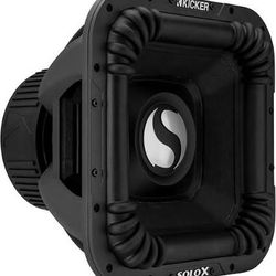 NEW POWERFUL KICKER SOLO X 15” SUBWOOFER