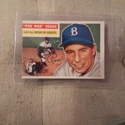1956 Topps Pee Wee Reese 