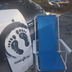 Boogie Board And Beach Chair Combo