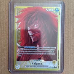 One Piece Trading Card: Kalgara (Parallel)