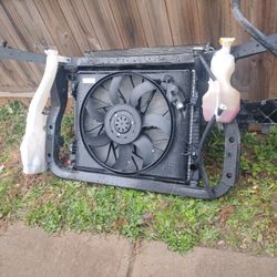 Dodge Durango Front End Radiator Assembly Kit With Frame 