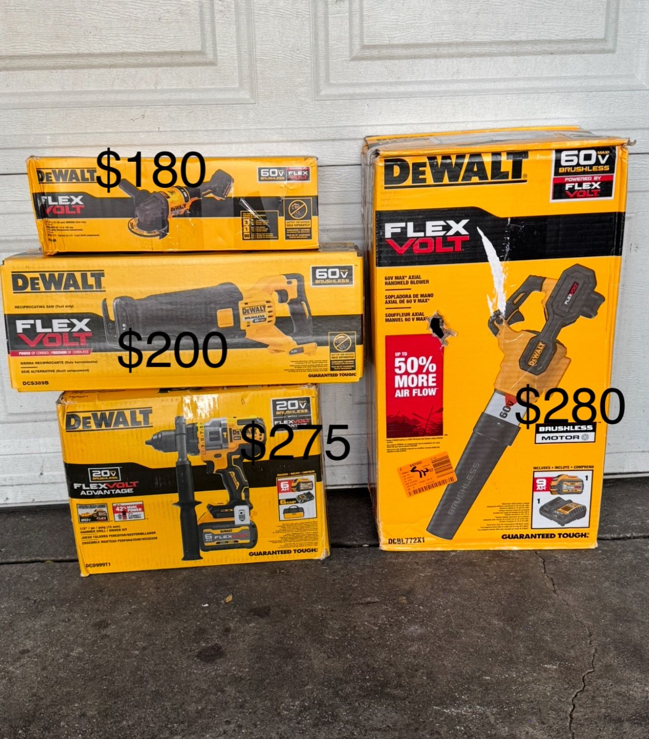 DEWALT TOOLS PRICES IN THE PICTURE