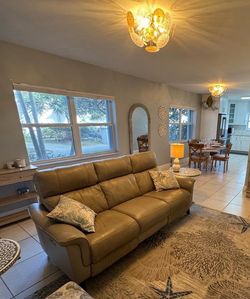 Sofa 3 spaces recliner